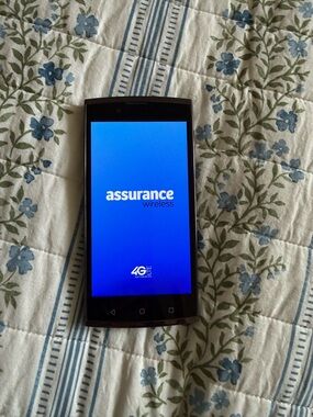 4G LTE Cell Phone - Black